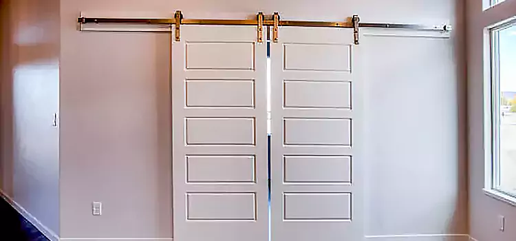 Glass Barn Door with Installation Hardware Kit El Paso