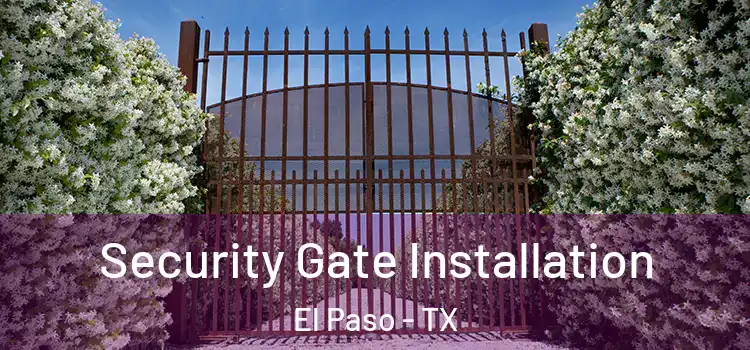 Security Gate Installation El Paso - TX